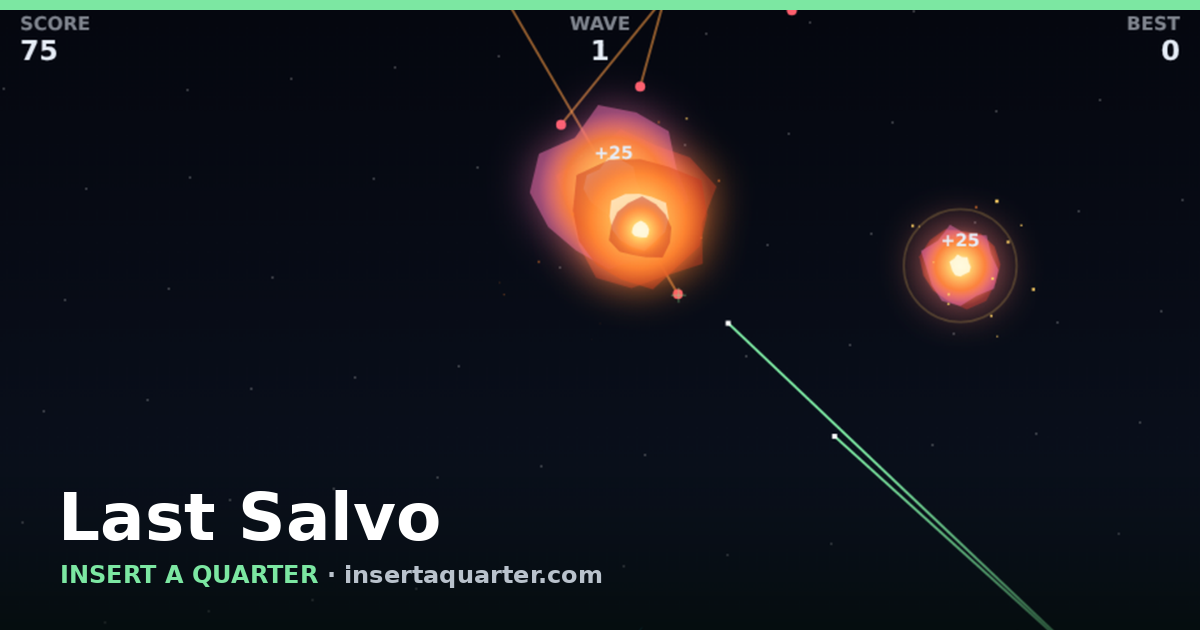 Last Salvo in play
