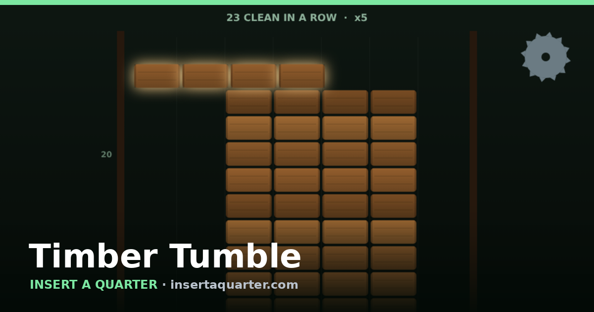 Timber Tumble in play