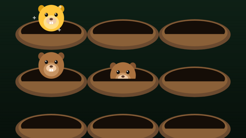 Mole Mayhem gameplay