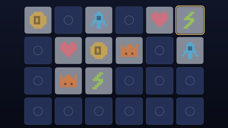 Pixel Pairs gameplay